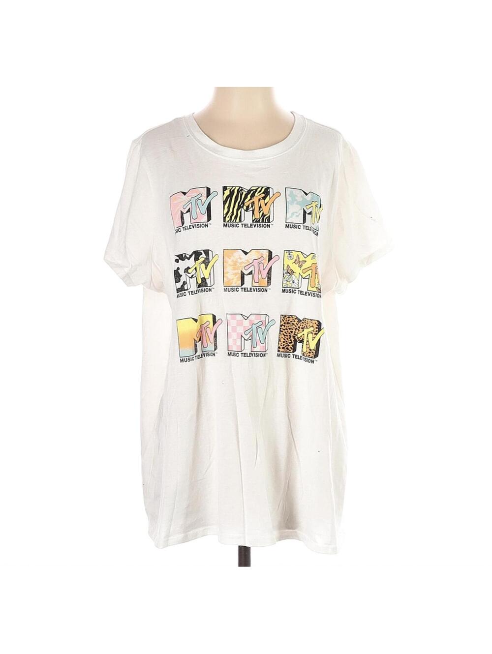 MTV Graphic Short Sleeve T-Shirt Size 2XL